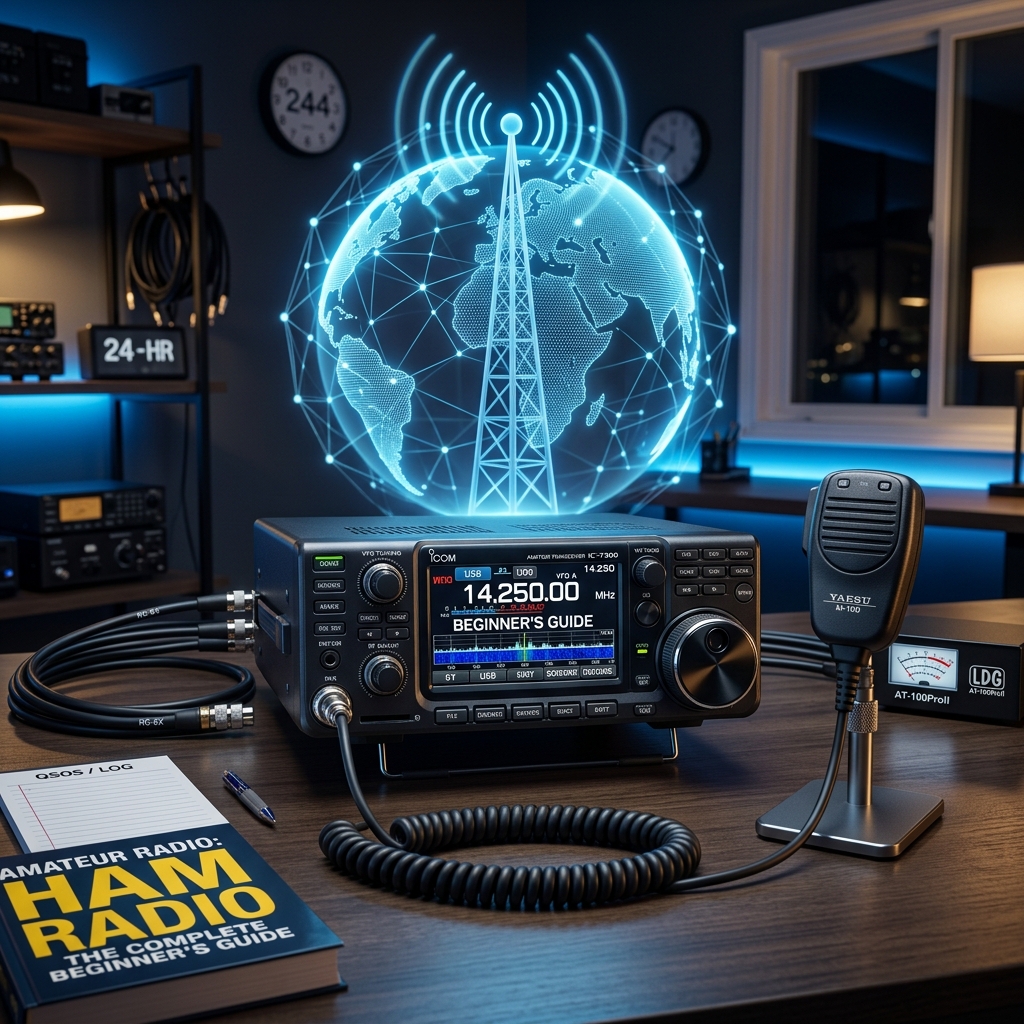Complete Beginner's Guide to Amateur Radio: A Systematic Learning Path